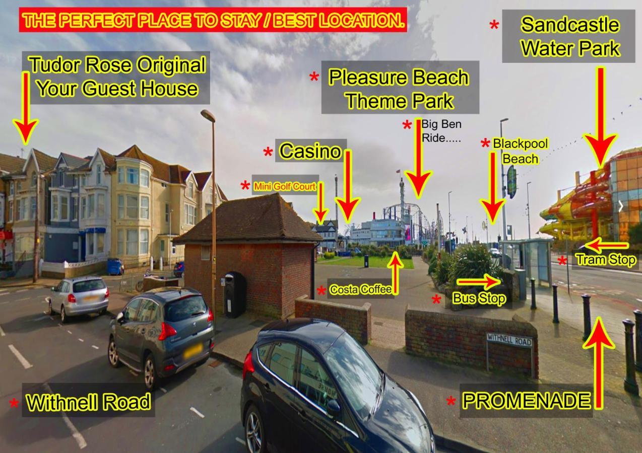 Myroomz Tudor Rose Original Blackpool Exterior foto